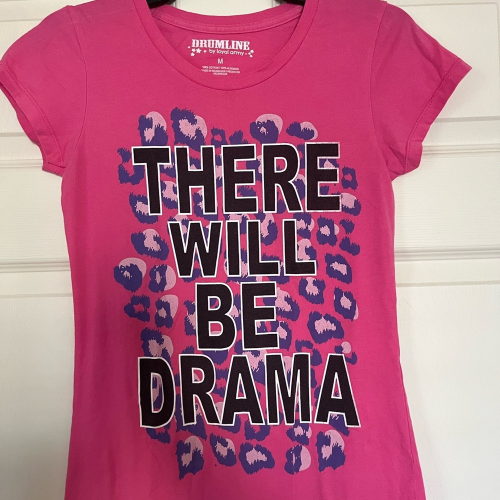 Pink Graphic Long Sleeve Tee